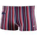 Beco Stripe Swim Shorts Navy/Red