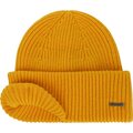 Stetson Classic Uni Wool Beanie Hat Yellow
