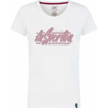 La Sportiva Retro T-Shirt Womens, White, XS