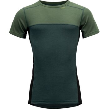 Devold Lauparen Merino 190 T-Shirt Mens, Forest / Woods / Black, XXL