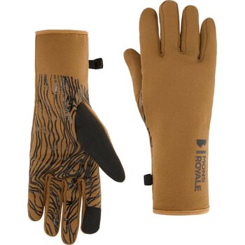 Mons Royale Amp Wool Fleece Gloves, Toffee, S