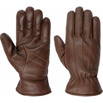 Stetson Gloves Sheepskin, Brown, 8.5/M