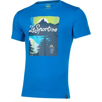 La Sportiva Lakeview T-Shirt Mens, Electric Blue, XL