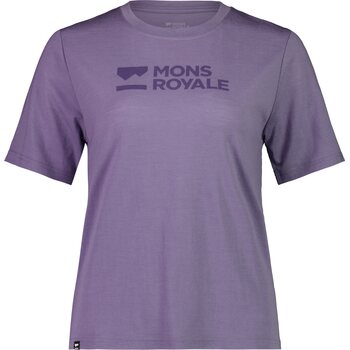 Mons Royale Icon Relaxed Tee Womens, Thistle, S