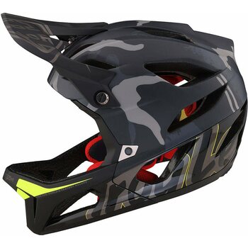 Troy Lee Designs Stage Helmet MIPS, Signature Camo Black, S (54-56 cm)