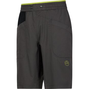 La Sportiva Bleauser Short Mens, Carbon/Lime Punch, S