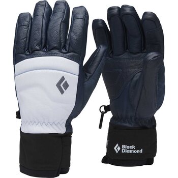 Black Diamond Spark Gloves Womens, Charcoal / Belay Blue, XS