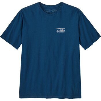 Patagonia '73 Skyline Organic T-Shirt Mens, Lagom Blue, S