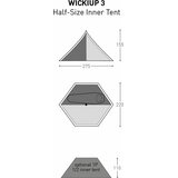Bach Equipment Wickiup 3 Half - Size Inner Tent