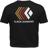 Black Diamond Faded Crop Tee Womens