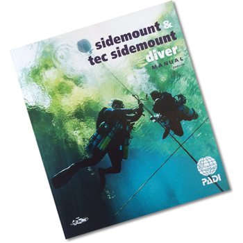 PADI Speciality Diver: Sidemount Diver -oppikirja