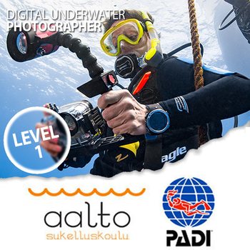 PADI Digital Underwater Photographer - level 1