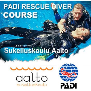 PADI Rescue Diver - turvasukeltaja -Meriturva 3in1