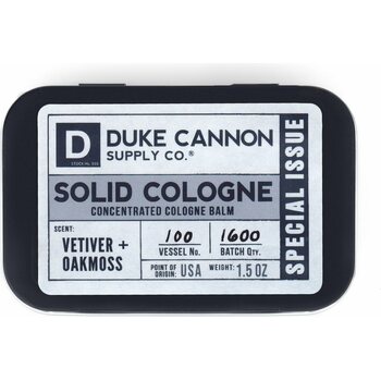 Duke Cannon Solid Cologne - Vetiver + Oakmoss (Special Issue)