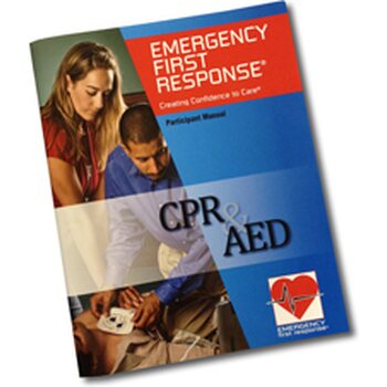 PADI CPR & AED -book, Englanti