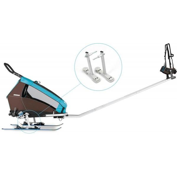 Croozer Ski Adapter Kit Croozer accessories | Sukelluskoulu Aalto Nederlands
