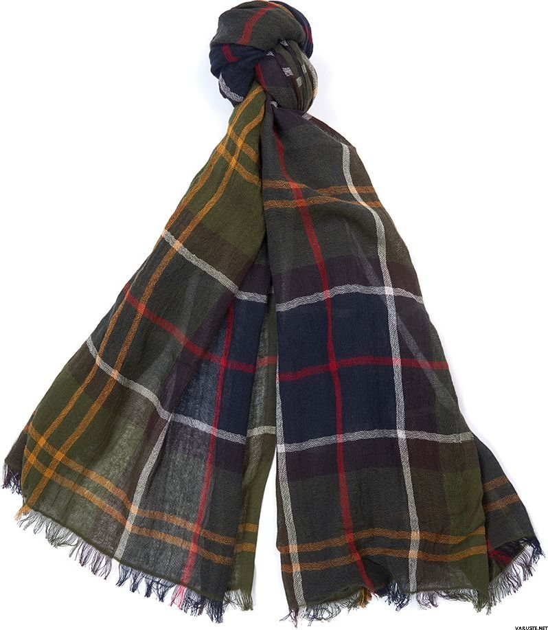 barbour tartan schal